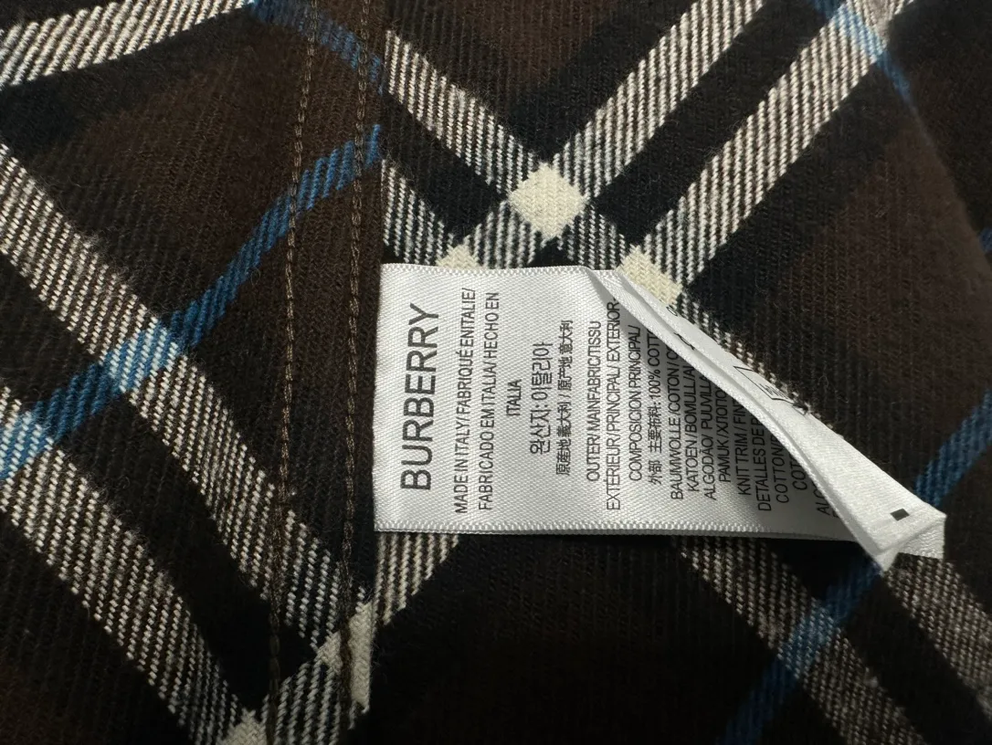 【BURBERRY】 24Fw ， 。 Burberry ， 。 Size：S-XL